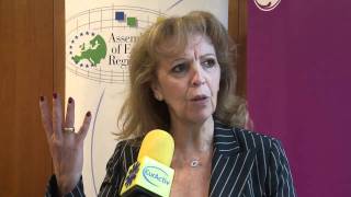 European Regions Energy Day  interview with AERs Michèle Sabban [upl. by Hengel851]