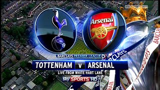 Tottenham 33 Arsenal  EPL 201011  Full Goals  Sky Sports HD [upl. by Gefell]