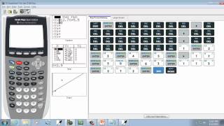 Elementary Statistics Finding the Coefficient of Determination on TI8384 [upl. by Noloc]