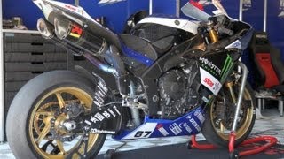 Yamaha R1  IDM Superbike Team Yamaha Racing [upl. by Newol]