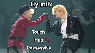 Hyunlix Touchy Hug and Hot moments Possessive and Sweet  Stray Kids [upl. by Nodnal944]