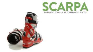 Scarpa Tornado Eco Alpine Touring Ski Boots For Men [upl. by Akimyt121]