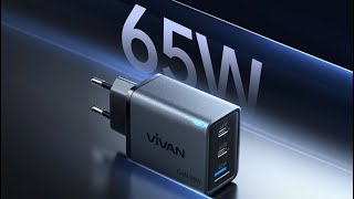 VIVAN 65W GaNMetal SUPER CHARGE seri terbaru dan termurah dari vivan UNBOXING [upl. by Enorahs163]