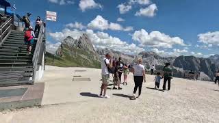 Seceda in the Dolomites Italy in Aug 14th 2023 [upl. by Hasen]