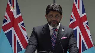 Fijian AttorneyGeneral makes an announcement on TFL data and call packages [upl. by Ymmas464]