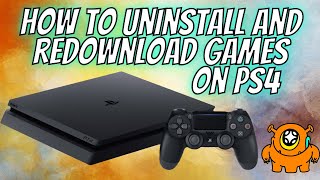 HOW TO UNINSTALL GAMES ON PS4 2024 [upl. by Martelli]