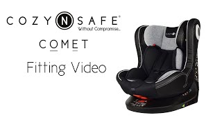 Cozy N Safe Comet Group 0123 Child Car Seat Fitting [upl. by Bria552]