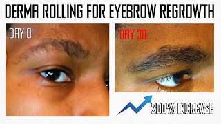 How I Regrew My Eyebrows  I Have to Cut Them Weekly Now [upl. by Nakre]