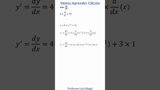 DERIVADA DE UMA FUNÇÃO POTÊNCIA DE EXPOENTES NEGATIVOS matemática cálculo derivadas [upl. by Jaf45]