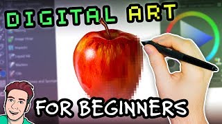 How to Make DIGITAL ART on a Computer For Beginners [upl. by Body41]