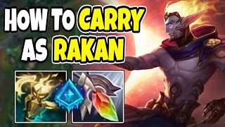 Challenger support shows you how to carry as RAKAN  Rakan support  1324 League of legends [upl. by Diane-Marie]