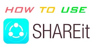 How to use SHAREit  Wireless file sharing tutorial [upl. by Ilahtan]