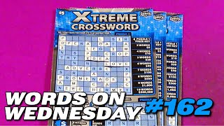 WORDS ON WED 162 THREE 5 XTREME CROSSWORD Florida Lottery Scratch Tickets [upl. by Koval872]