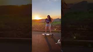 Intenso Boom Boom  Coreografia TikTok no skate [upl. by Ashely]