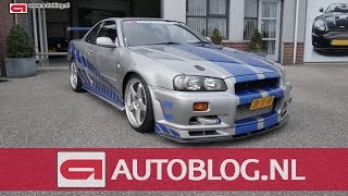 Mijn auto Nissan Skyline R34 van Dreamchaserz [upl. by Isteb]