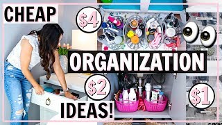 BUDGET FRIENDLY ORGANIZATION HOW TO ORGANIZE FOR CHEAP  Alexandra Beuter [upl. by Weisman]