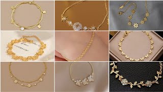 Latest Gold Bracelet Design 2024  Bracelet Design Women  Gold Bracelet Design goldjewelery [upl. by Llirpa]