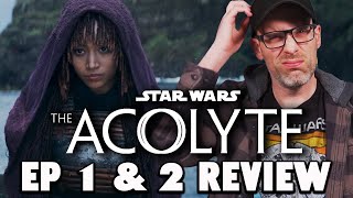 Star Wars The Acolyte  Eps 1 amp 2 Review NonSpoiler amp Spoiler [upl. by Zinah]