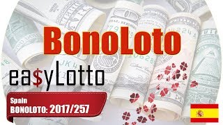 Bonoloto Spain Lottery 27 Oct 2017 [upl. by Aivonas]