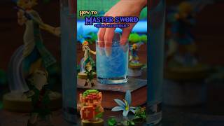 How To Make The Master Sword  NonAlcoholic Zelda Drink  mastersword zelda sincitybartender [upl. by Asnerek]