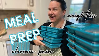 Meal Prep  Simplifying for Chronic Pain  Weightloss  Wellness Wednesday [upl. by Hallagan]