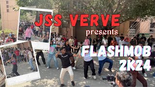 FLASHMOB  Zealicon’24  JSS College  By Verve Society [upl. by Etteniuqna]