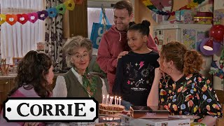 Its Evelyns Birthday  Coronation Street [upl. by Thissa]