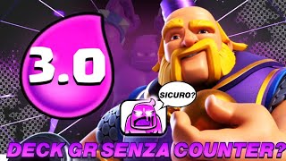 NUOVO GR 30 CYCLE Un PERFETTO DECK ANTIMETA o QUASI Clash Royale [upl. by Emie]