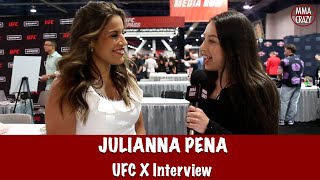 Julianna Peña will fight Raquel Pennington ‘to the death’ over back stabbing talks Amanda Nunes [upl. by Llezo]