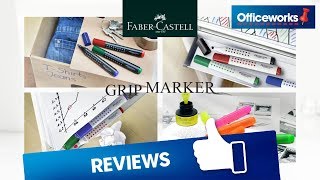 Faber Castell Grip Markers and Pencils [upl. by Paschasia]