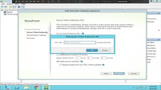 Citrix  How to Configure STA servers information on Citrix Storefront and Netscaler Gateway [upl. by Ajnot]