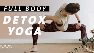 Yoga Detox Flow  Stoffwechsel amp Verdauung anregen Entgiften und Stress abbauen  35 Min [upl. by Nedac17]