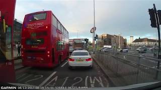 Driving from Gants Hill to Aldgate east  London [upl. by Quiteri]