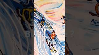 meribel courchevel valthorens skiing snowboarding artgallery skiresort [upl. by Ynnav]