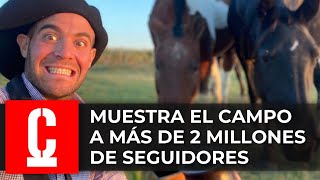 El gaucho influencer que conquistó las redes  Bryan Petaccio [upl. by Golda599]