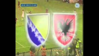 EURO 2012 BosniaHerzegovina 20 Albania BiH  Albanija Full Highlights 8102010 [upl. by Richarda]