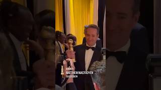 Matthew Macfadyen  Succession  Golden Globes Awards  Winner [upl. by Ecirtal]