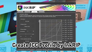 Colour Linearisation and Create ICC Profile by InkRIP Software Step by Step Tutorial [upl. by Romo]