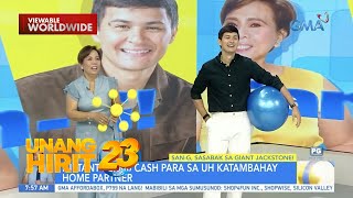 Let’s G Giant jackstone game with Susan at Matteo Guidicelli  Unang Hirit [upl. by Ellerey]