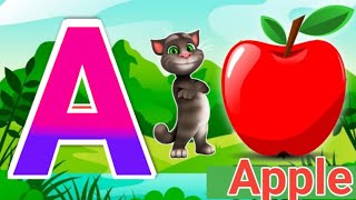 abcd cartoon video a for apple b for ball cartoon abcd rhymes video अ से अनार abcd song abcde [upl. by Arabelle342]