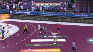 Slovénie VS France quarterfinal Championnat du Monde de Handball 2015 HDRIP [upl. by Semadar]