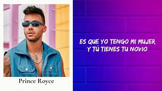 Prince Royce  Rechazame Lyrics [upl. by Mima]