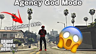 Completely Solo Agency God Mode Glitch Right Now GTA5 Online Working [upl. by Asiuol]