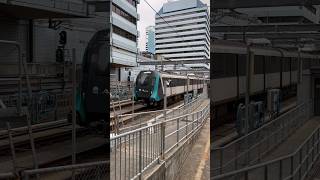 Sydney Trains Vlogs  Sydney Metro Set 01 Arriving at Chatswood shorts travel [upl. by Sheedy855]