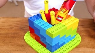 3 Easy and Simple LEGO DUPLO Build Constructions Tablet Stand Sticky Notes Station Stationary Pot [upl. by Connell]