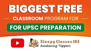 Study for UPSC Without Coaching Free Study Guide on How to Prepare for UPSC Sleepy Classes IAS [upl. by Yoshi]