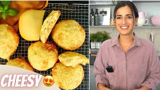 Wie vom Bäcker KÄSEBRÖTCHEN 🤤 Mit wenigen Zutaten selber backen  Soft Cheese Buns [upl. by Nylasoj410]