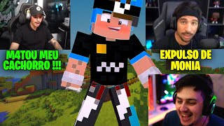 PIUZINHO VAI EXPULSAR O GABE DO quotMINECRAFTquot [upl. by Bubb]