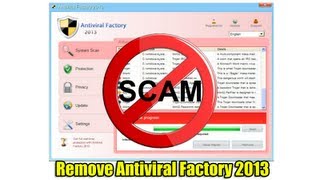 Remove Antiviral Factory 2013 Malware [upl. by Higley869]