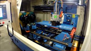 Gun Barrel Reaming Machine  DeHoff G548R2 automated gun barrel reaming [upl. by Christiansen]